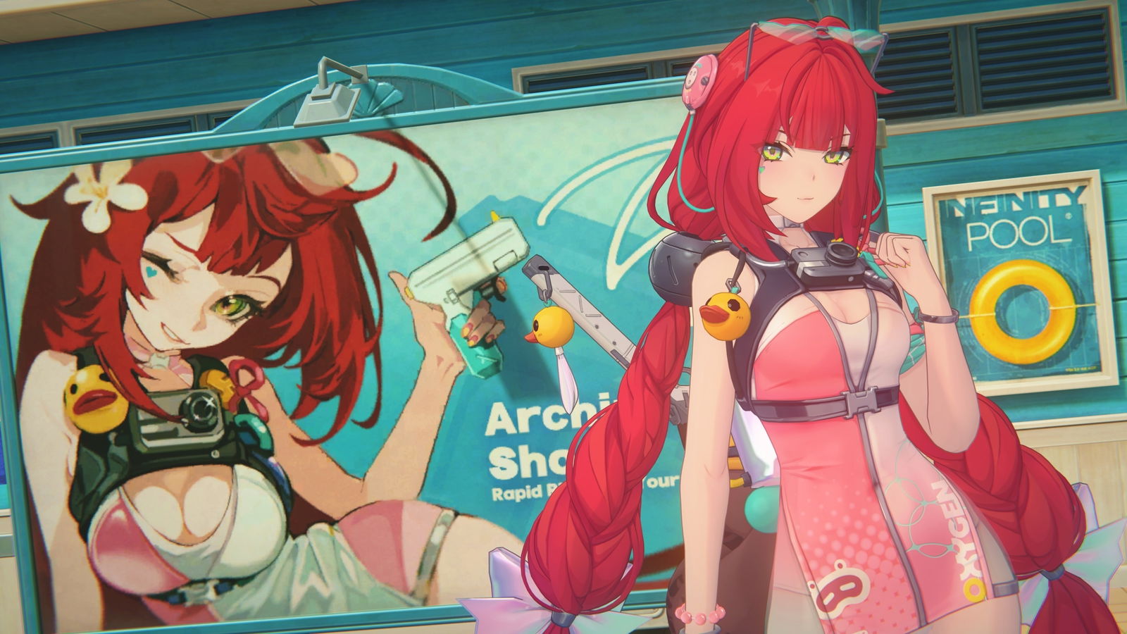 ZZZ Yuzuha skin verano
