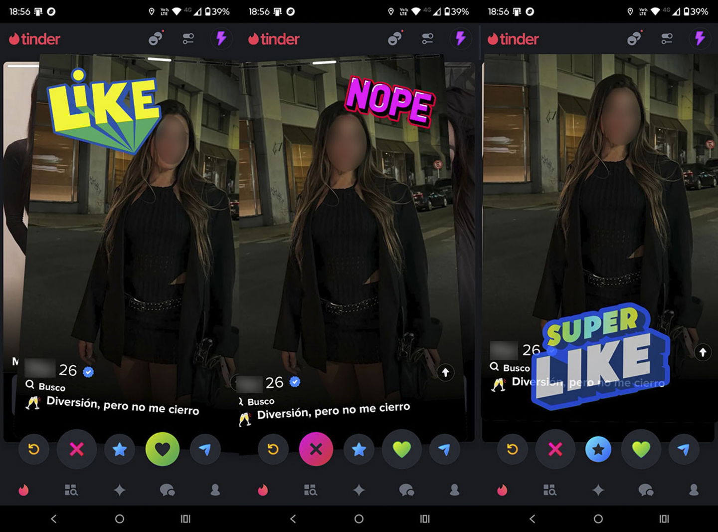 Cómo funciona Tinder