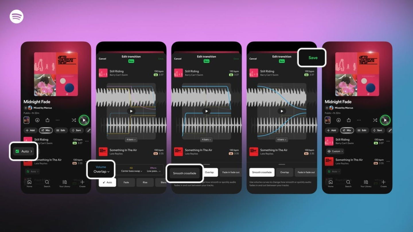 Cómo funcionan las nuevas mezclas en Spotify
