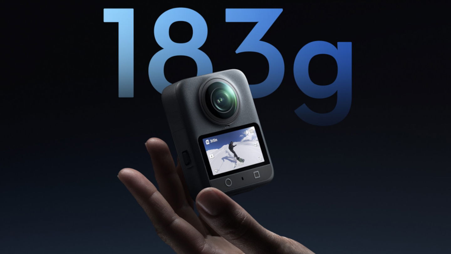 DJI le declara la guerra a Insta360 con su primera cámara de acción 360