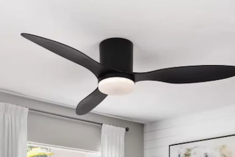 Fácil de instalar y de configurar: este ventilador de techo con luz LED incorporada no cuesta ni 45 euros Fácil de instalar y de configurar: este ventilador de techo con luz LED incorporada no cuesta ni 45 euros