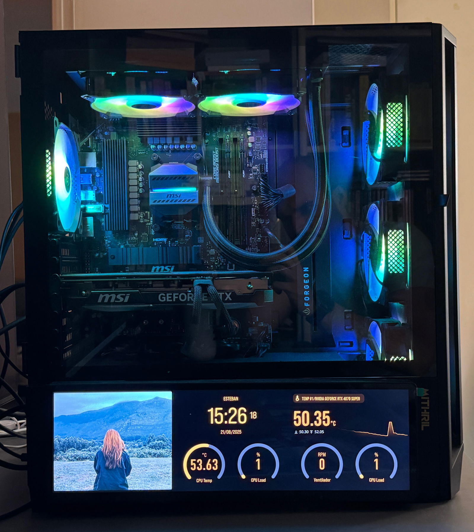 Fundamentalmente lo he utilizado para medir las "constantes vitales" de mi PC