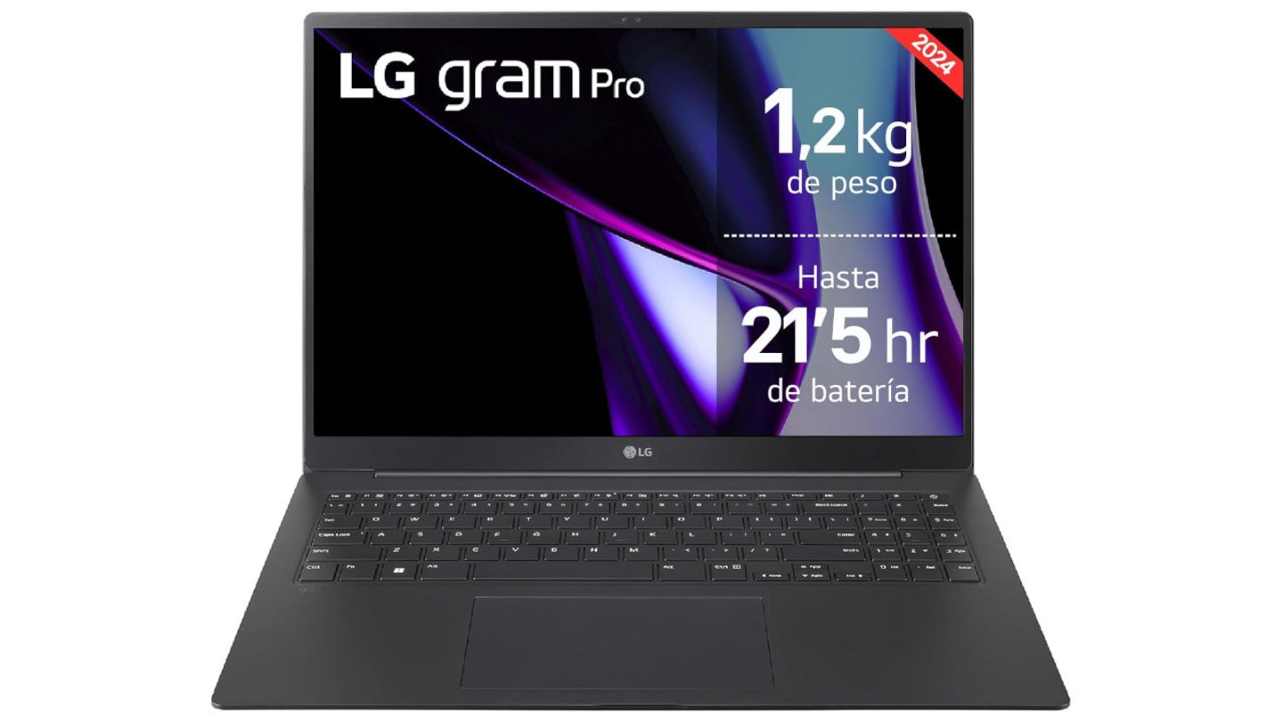 Ligero como una pluma, potente como un rayo: el precio del LG gram Pro 16 cae en picado