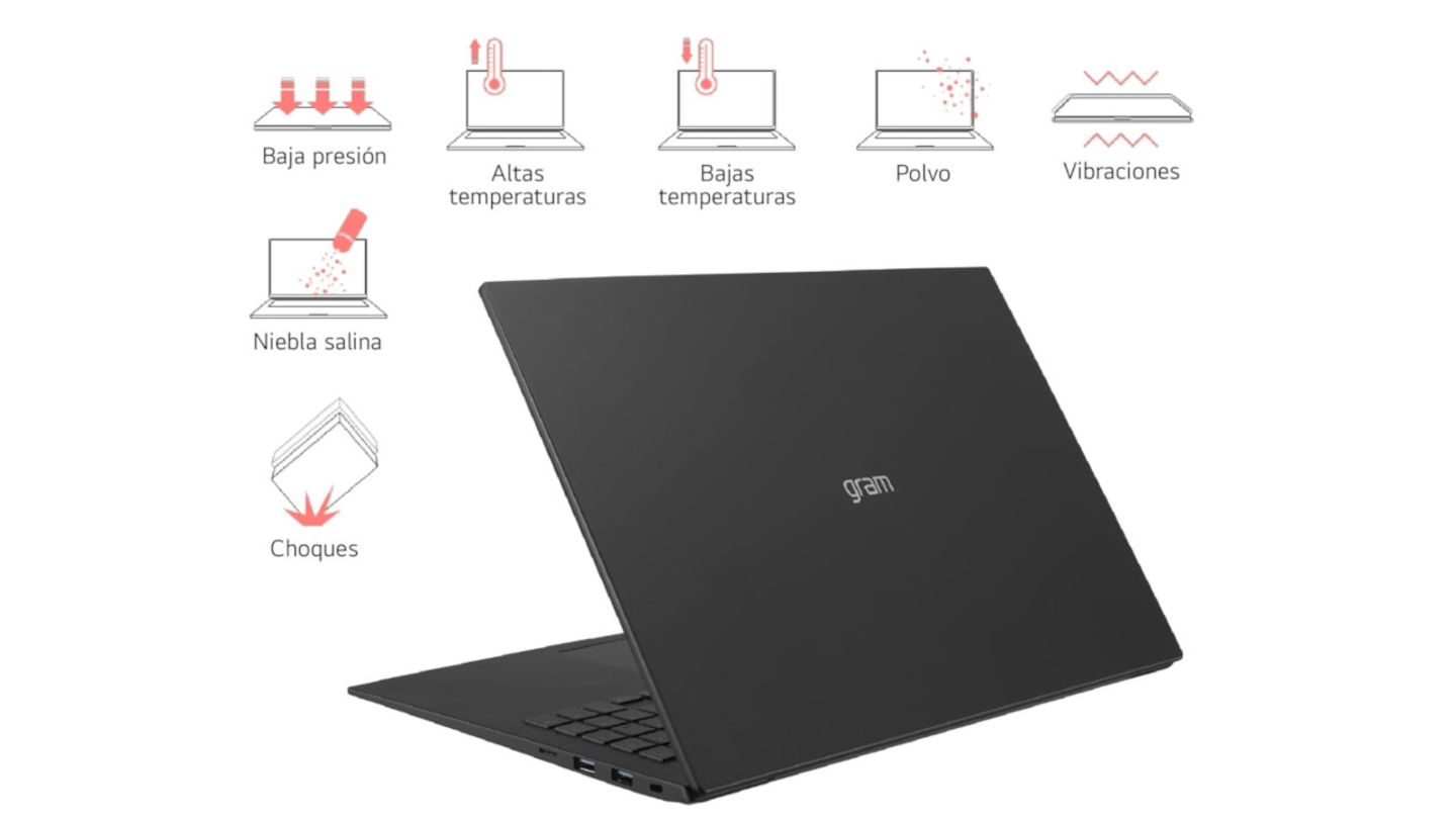 Ligero como una pluma, potente como un rayo: el precio del LG gram Pro 16 cae en picado