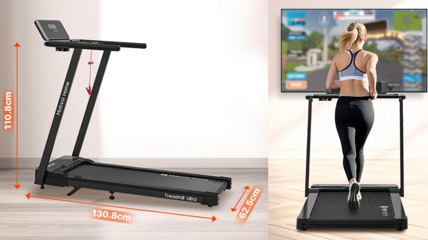 Mobvoi treadmill ultra medidas