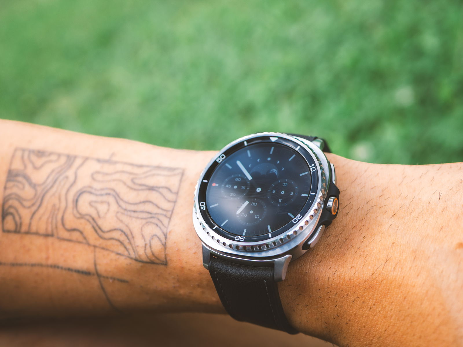 Primer plano del Samsung Galaxy Watch8 Classic