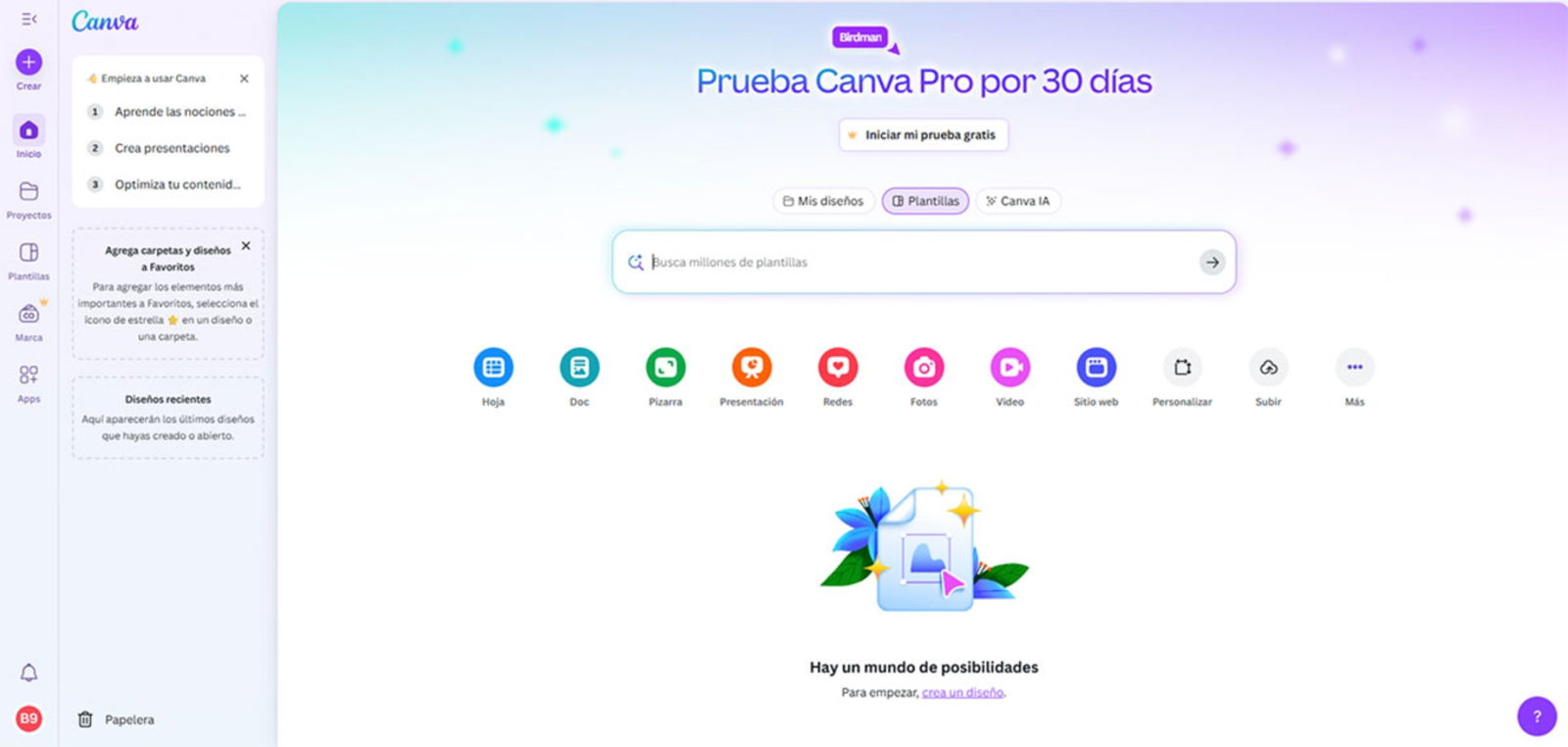 Que ofrece Canva gratis
