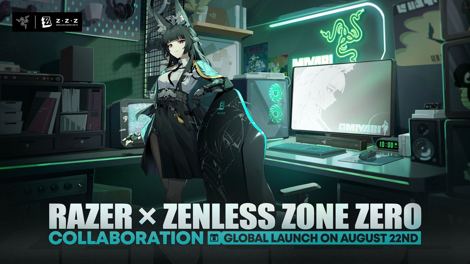 Razer Zenless Zone Zero Hoshimi Miyabi