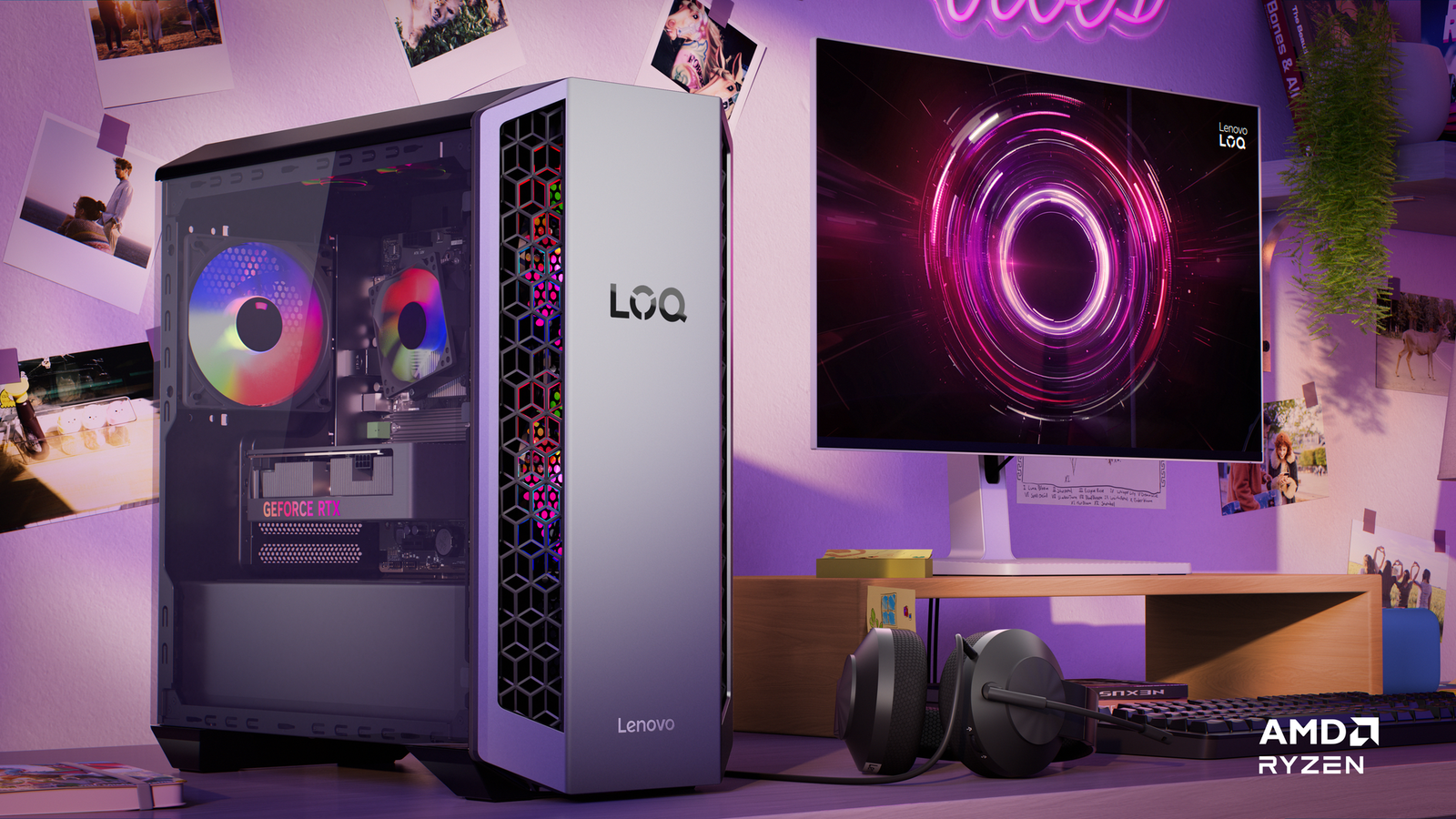 Lenovo renueva su arsenal gaming completo: Legion Go 2, portátiles AMD Ryzen 9000 HX y monitores OLED