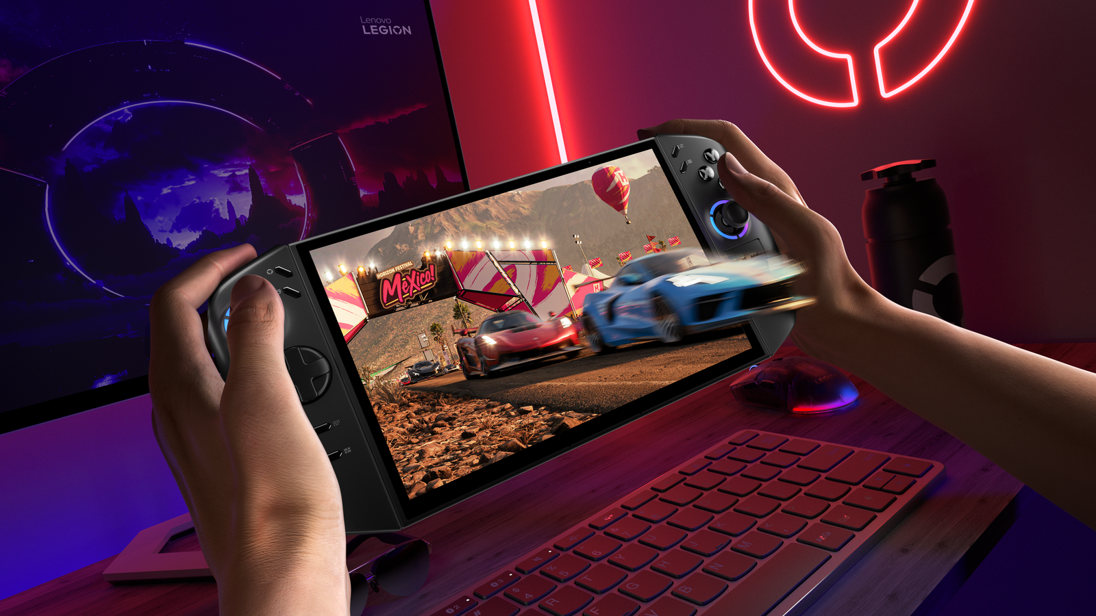 Lenovo renueva su arsenal gaming completo: Legion Go 2, portátiles AMD Ryzen 9000 HX y monitores OLED