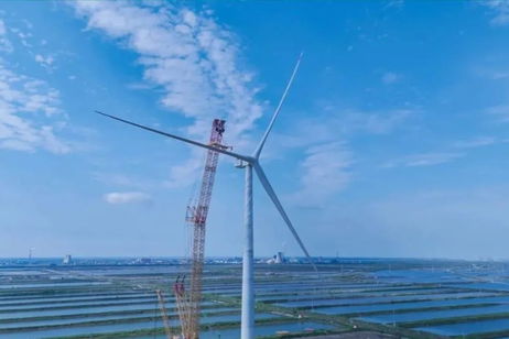 Un solo aerogenerador chino puede alimentar 55,000 hogares y es el más grande del planeta Un solo aerogenerador chino puede alimentar 55,000 hogares y es el más grande del planeta