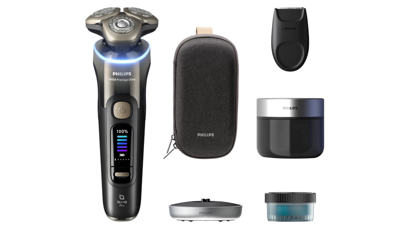 Oferta brutal (mínimo histórico) en una afeitadora premium Philips con centro de limpieza incluido