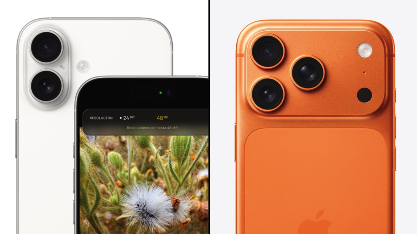 Cámaras del iPhone 17 y iPhone 17 Pro
