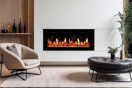 La chimenea que tu salón merece: 127 cm de llama WiFi y perfil ultra delgado por menos de 300 euros La chimenea que tu salón merece: 127 cm de llama WiFi y perfil ultra delgado por menos de 300 euros