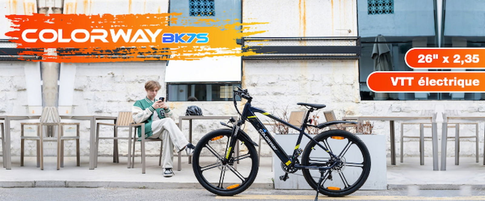 Esta bici eléctrica de COLORWAY tiene un descuentazo en AlliExpress