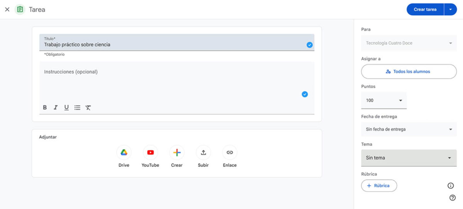 Cómo crear tu propio canal de aprendizaje en Classroom
