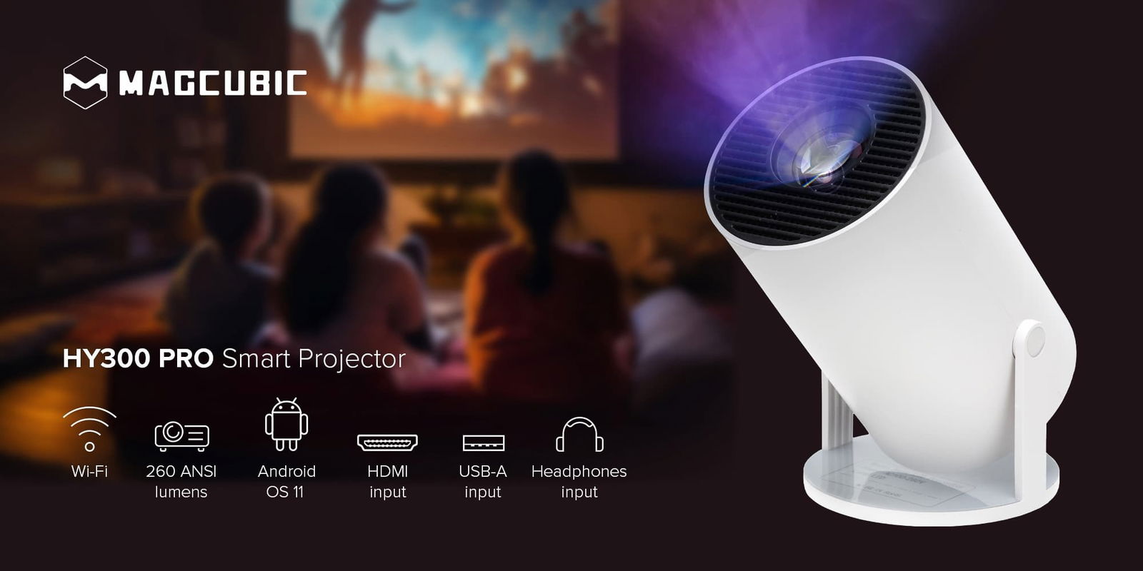 Este proyector inteligente tiene un preciazo en AliExpress