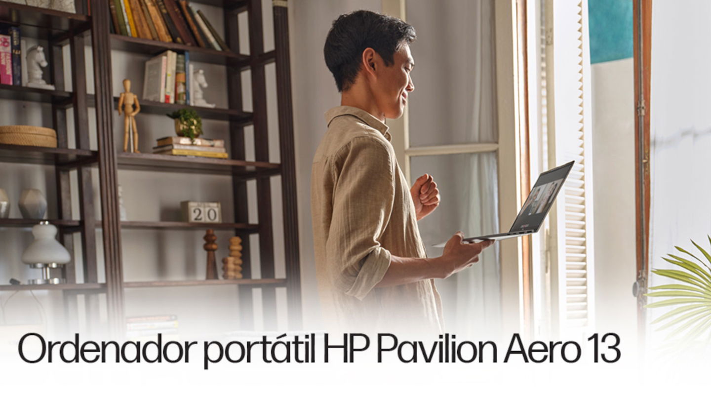 Rendimiento muy serio en menos de 1 kilo: la oferta del HP Pavilion Aero, ultraligero y potente, es la mejor de siempre