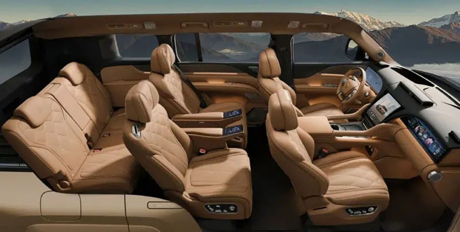 Interior para viajar como en primera clase