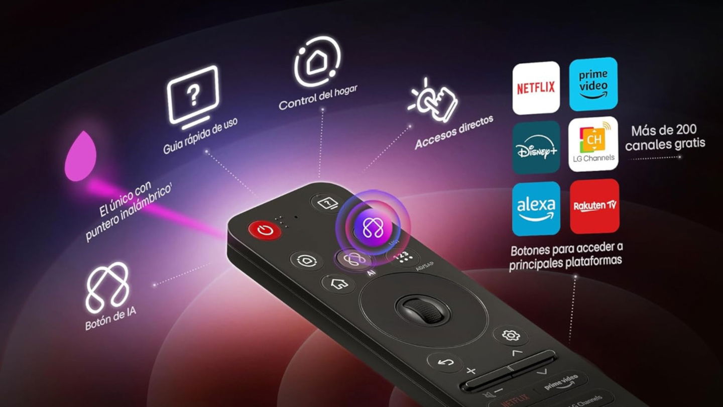 Esta es la Smart TV LG que te recomiendo para subir el listón de tu experiencia audiovisual: potencia, IA y 55 pulgadas del mejor cine en casa