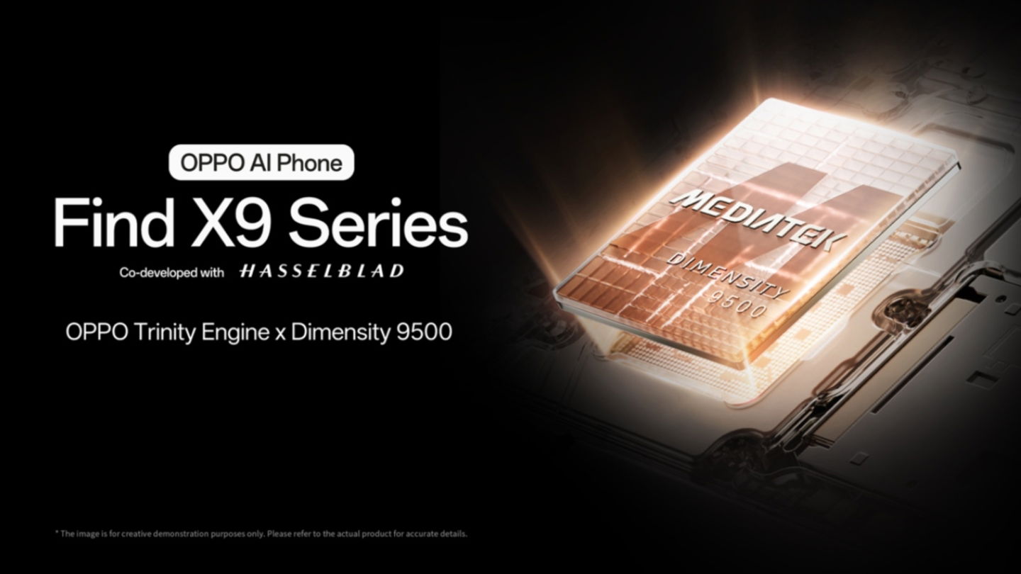 Mediatek 9500 OPPO Find X9