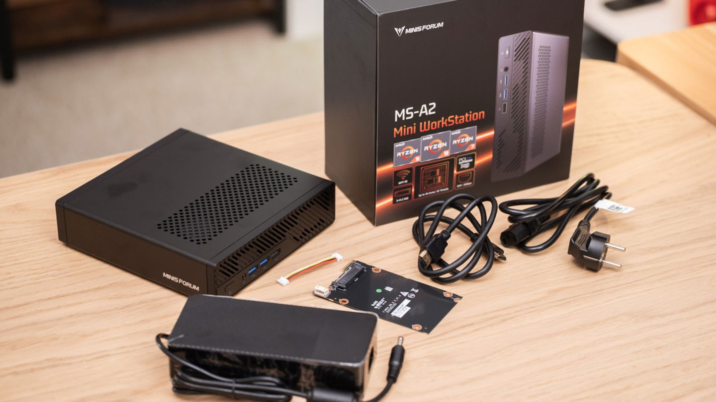 Minisforum MS-A2: la mini estación de trabajo AMD con conectividad 10 GbE y máxima expansión