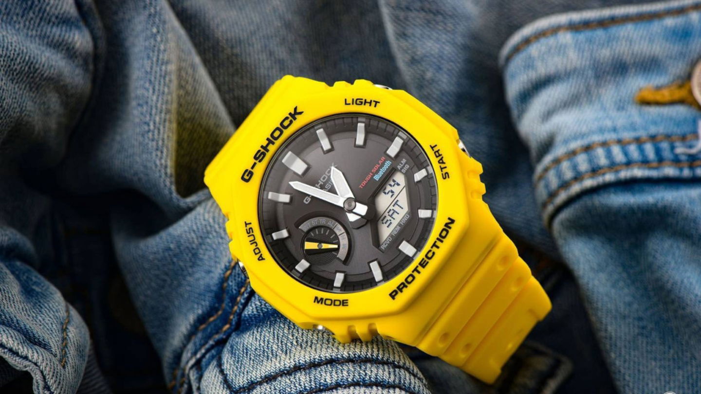 Este Casio G-SHOCK en amarillo chillón tan llamativo está muy bien valorado y tiene precio reducido