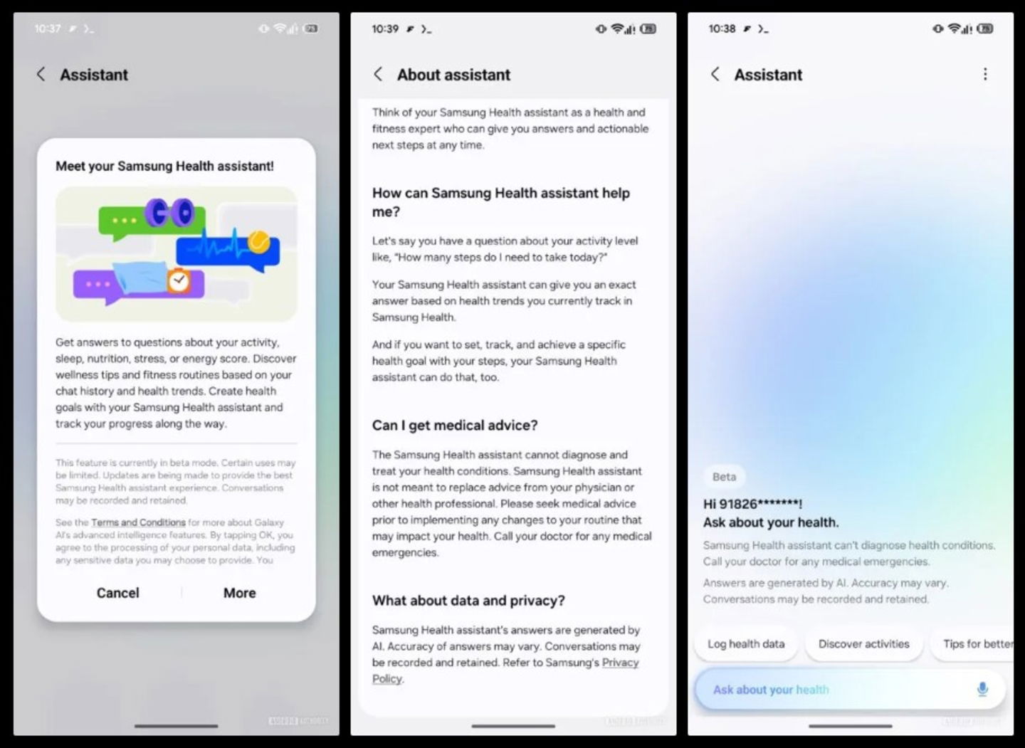 Muy pronto podrás hablar de mejorar la salud con la IA de tu Samsung Galaxy