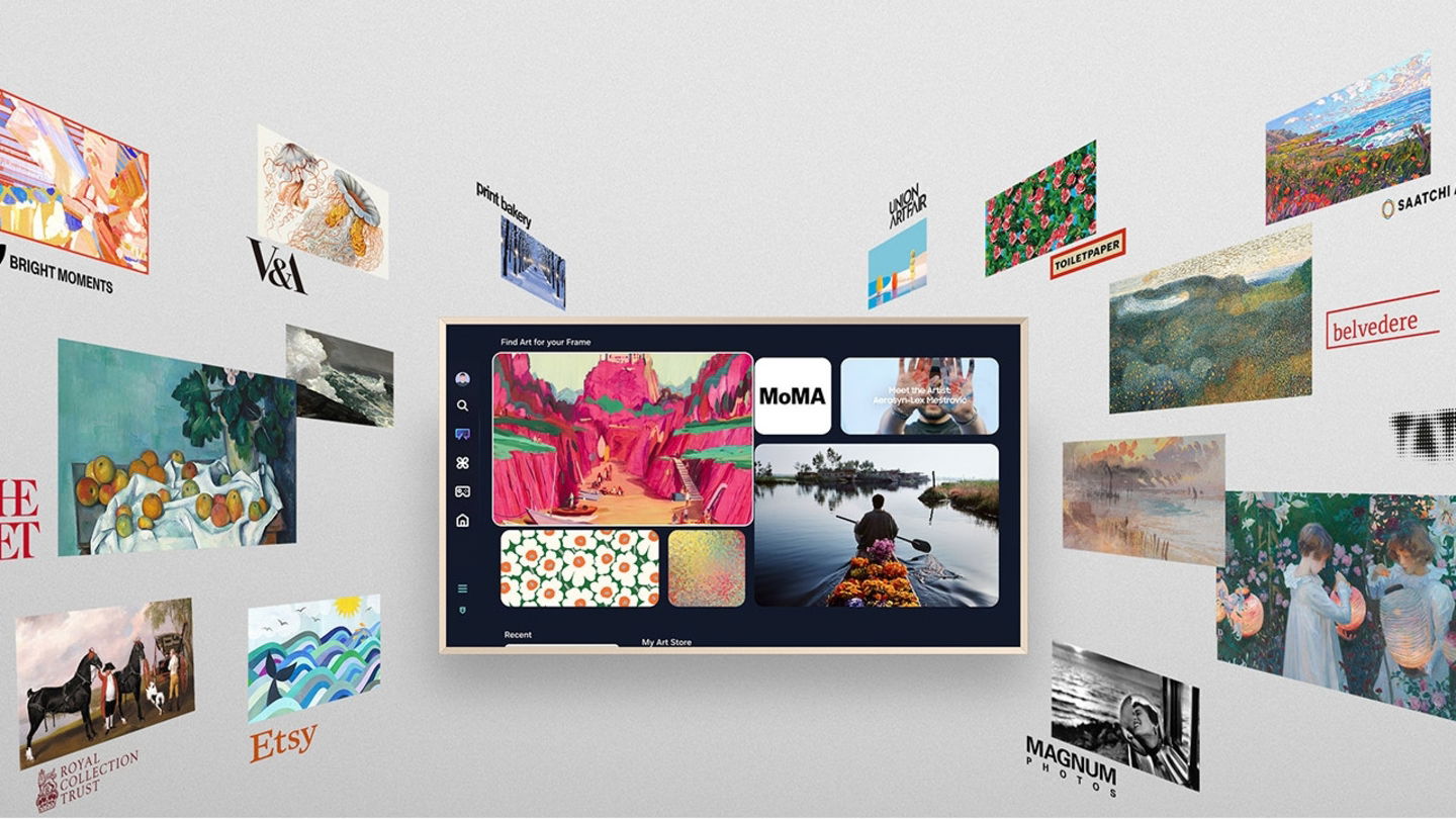 Más que un televisor: transforma tu pared en galería de arte con esta Samsung The Frame, que tiene 600 euros de descuento