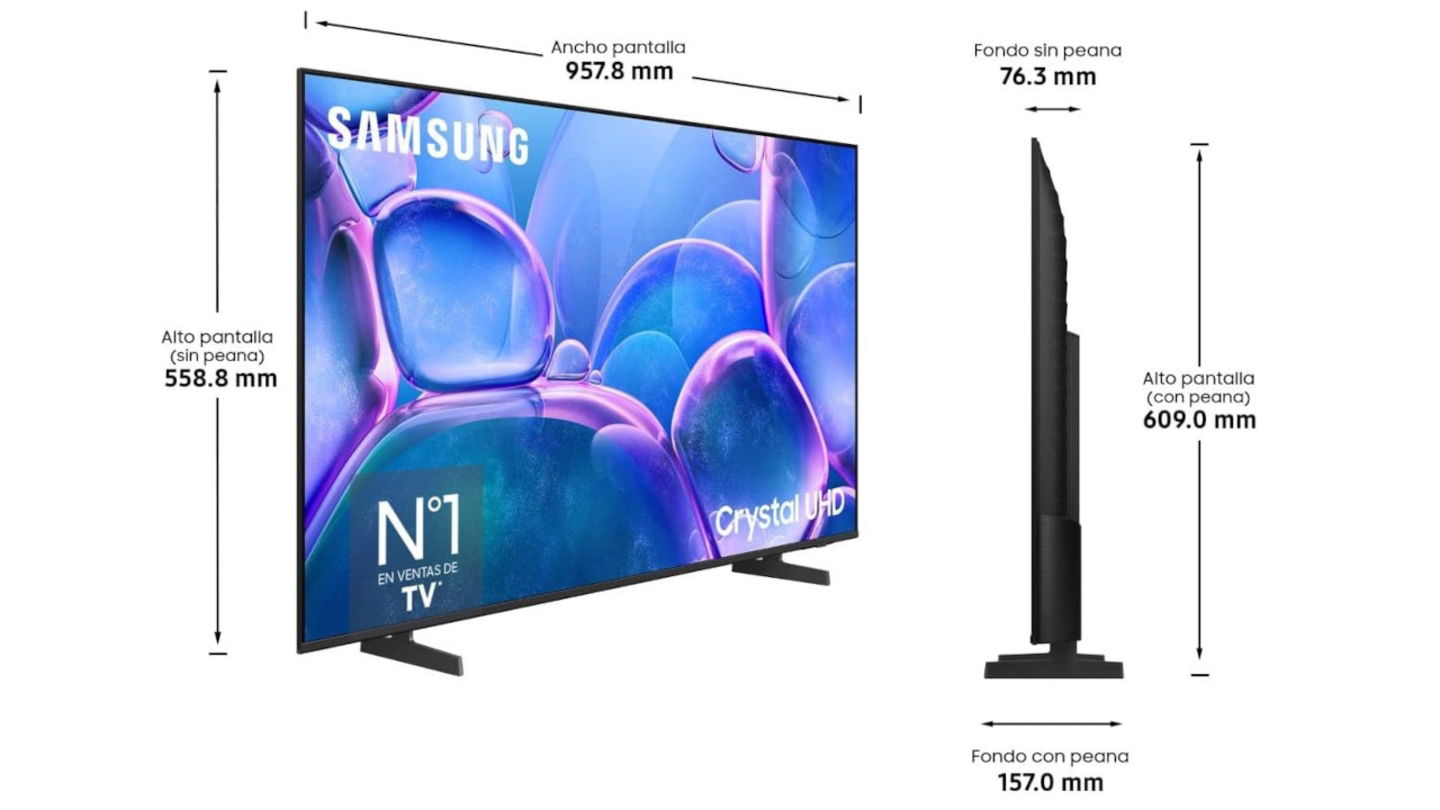 Esta Samsung Smart TV de 43 pulgadas te sale tirada de precio en Amazon, mucho más barata que en la tienda oficial