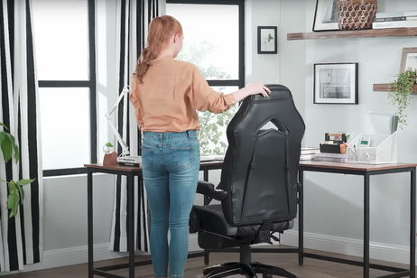 Si pasas horas frente al ordenador, esta silla con asiento regulable en altura te interesa Si pasas horas frente al ordenador, esta silla con asiento regulable en altura te interesa