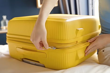 Corre a aprovechar el 42% de descuento en la American Tourister Soundbox, una maleta de 81L perfecta para tus viajes Corre a aprovechar el 42% de descuento en la American Tourister Soundbox, una maleta de 81L perfecta para tus viajes