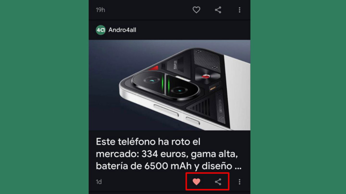 Cómo seguir a Andro4All en Google Discover y no perderte ninguna noticia