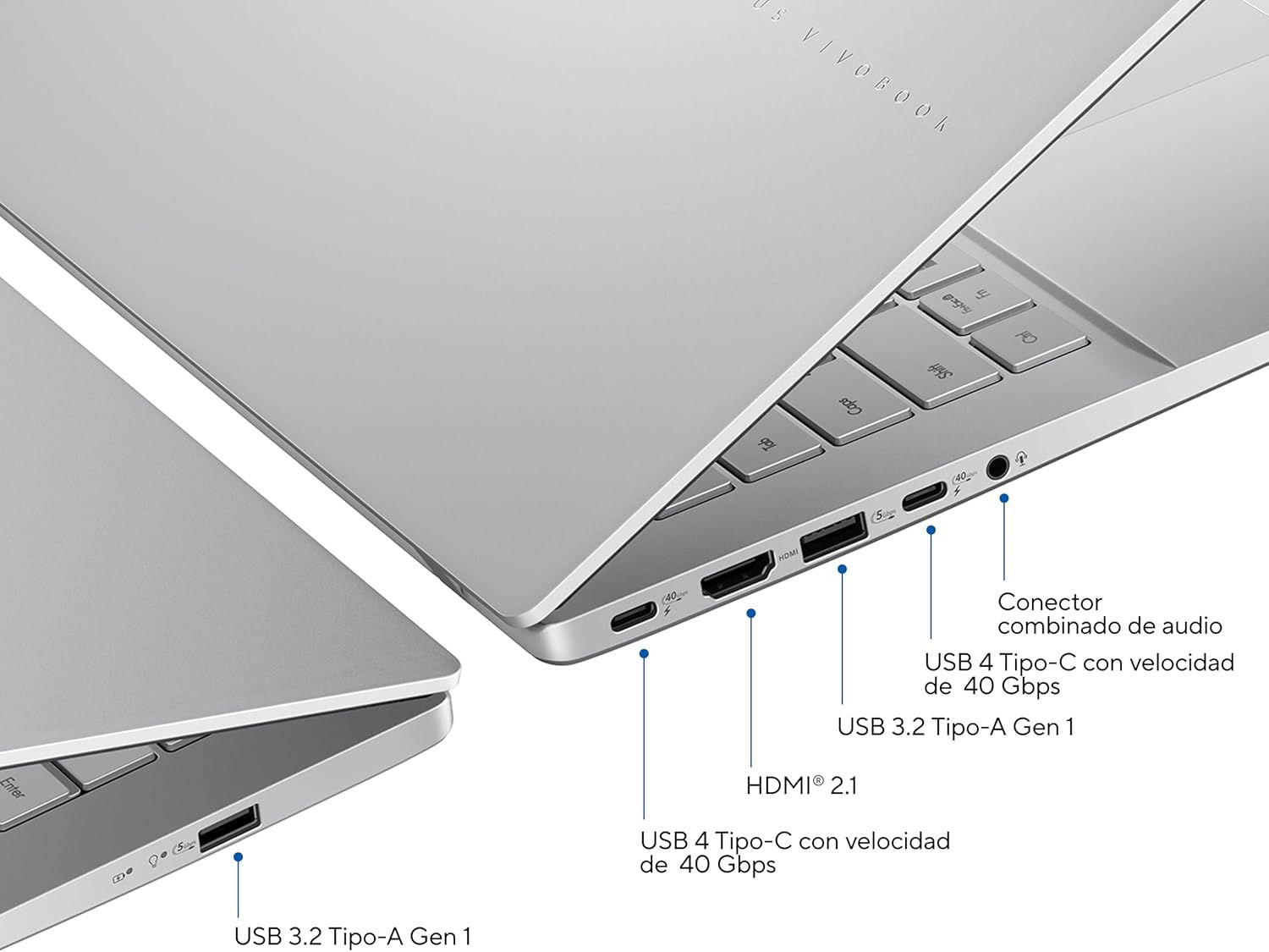 asus vivobook s14 puertos