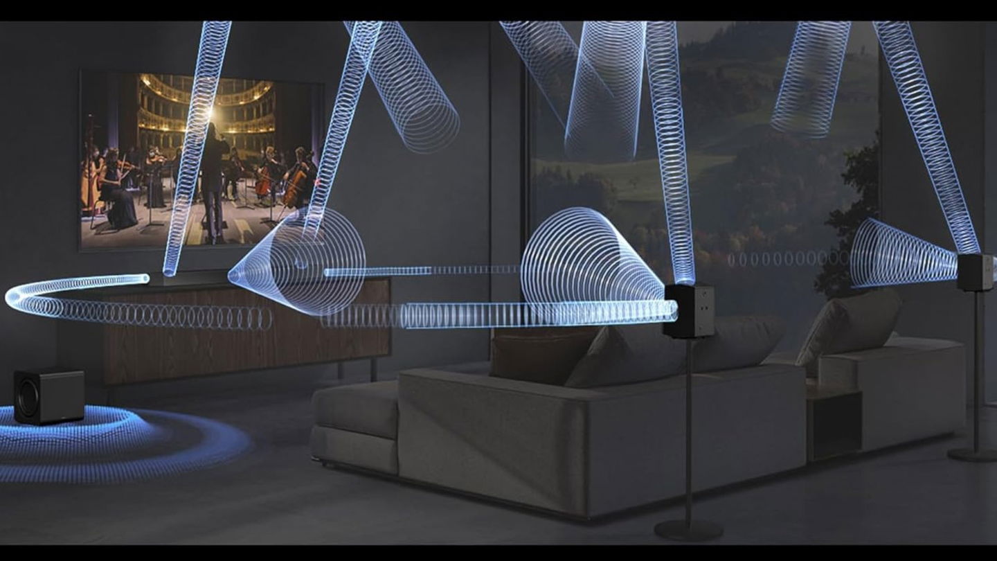 Dolby Atmos inalámbrico y canales 9.1.4 con Q-Symphony y SpaceFit Sound Pro: esta maravilla desploma su precio al mínimo