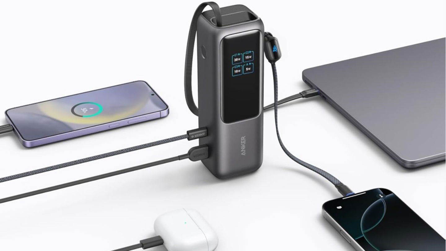 Cargas rápidas para todo: la power bank 165W de Anker baja a su mínimo histórico y se gana un puesto en tu mochila