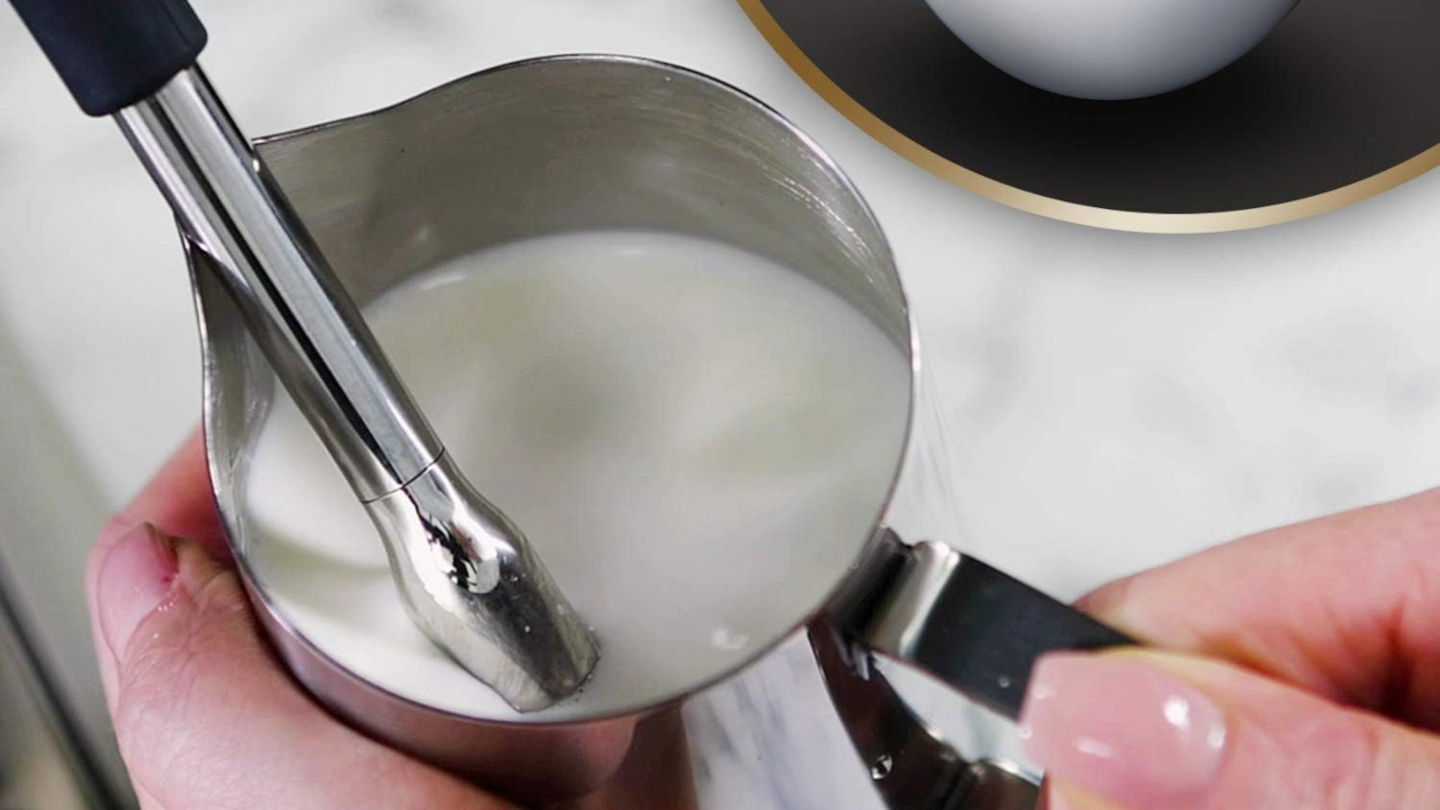 Breville Barista Max leche