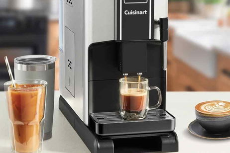 De grano a taza y con espuma perfecta: la Cuisinart automática que mereces baja 180 euros De grano a taza y con espuma perfecta: la Cuisinart automática que mereces baja 180 euros