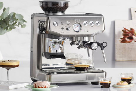 Cappuccino, latte o espresso, lo que quieras: esta Sage con molinillo y vaporizador te lo hace perfecto Cappuccino, latte o espresso, lo que quieras: esta Sage con molinillo y vaporizador te lo hace perfecto