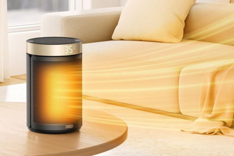 Este calefactor portátil de 50 euros lo tiene todo: temporizador 12h, termostato y modo Eco Este calefactor portátil de 50 euros lo tiene todo: temporizador 12h, termostato y modo Eco