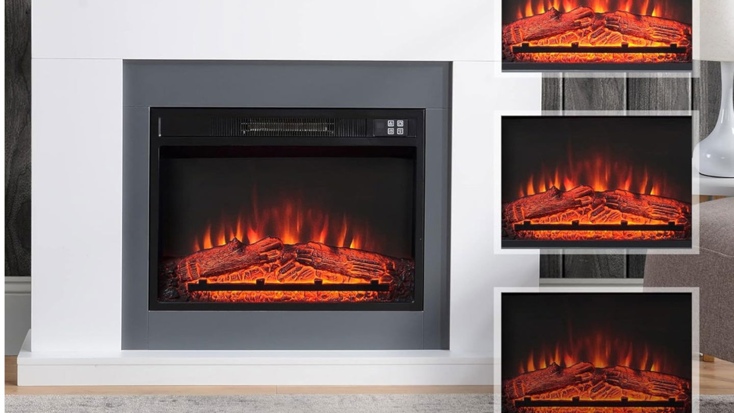 La chimenea eléctrica que calentará tu salón este invierno está rebajada y "es fina, bonita y calienta muy bien"