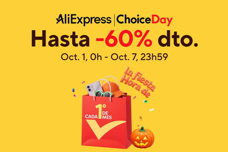 No dejes pasar las increíbles ofertas (y cupones) que hay en AliExpress hasta el 7 de octubre: los mejores móviles y tablets hunden su precio No dejes pasar las increíbles ofertas (y cupones) que hay en AliExpress hasta el 7 de octubre: los mejores móviles y tablets hunden su precio