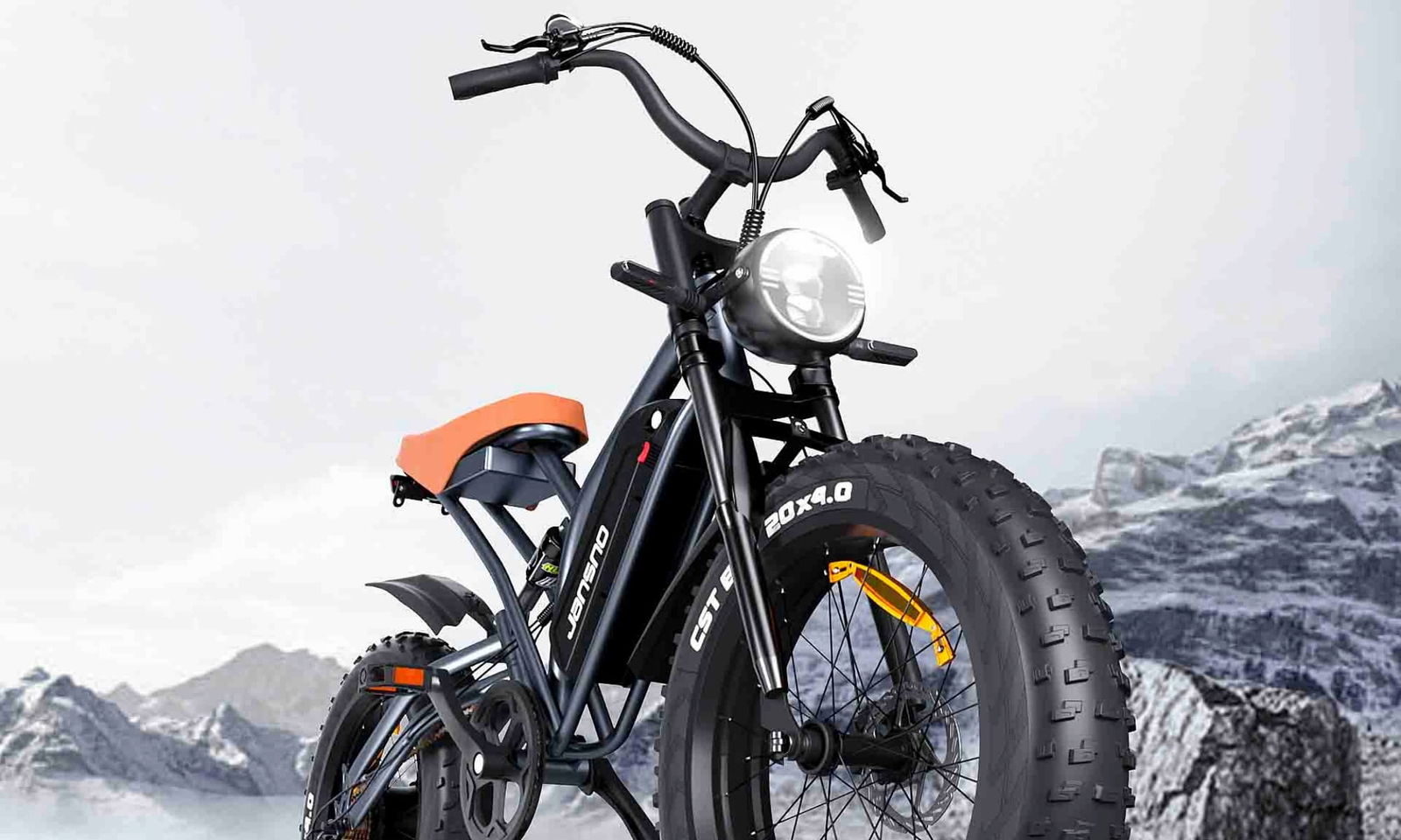 Esta bici eléctrica de JANSNO, la X50, está en oferta en AliExpress