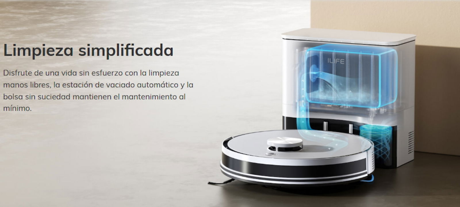 Este robot aspirador de ILIFE tiene un precio de derribo en AliExpress