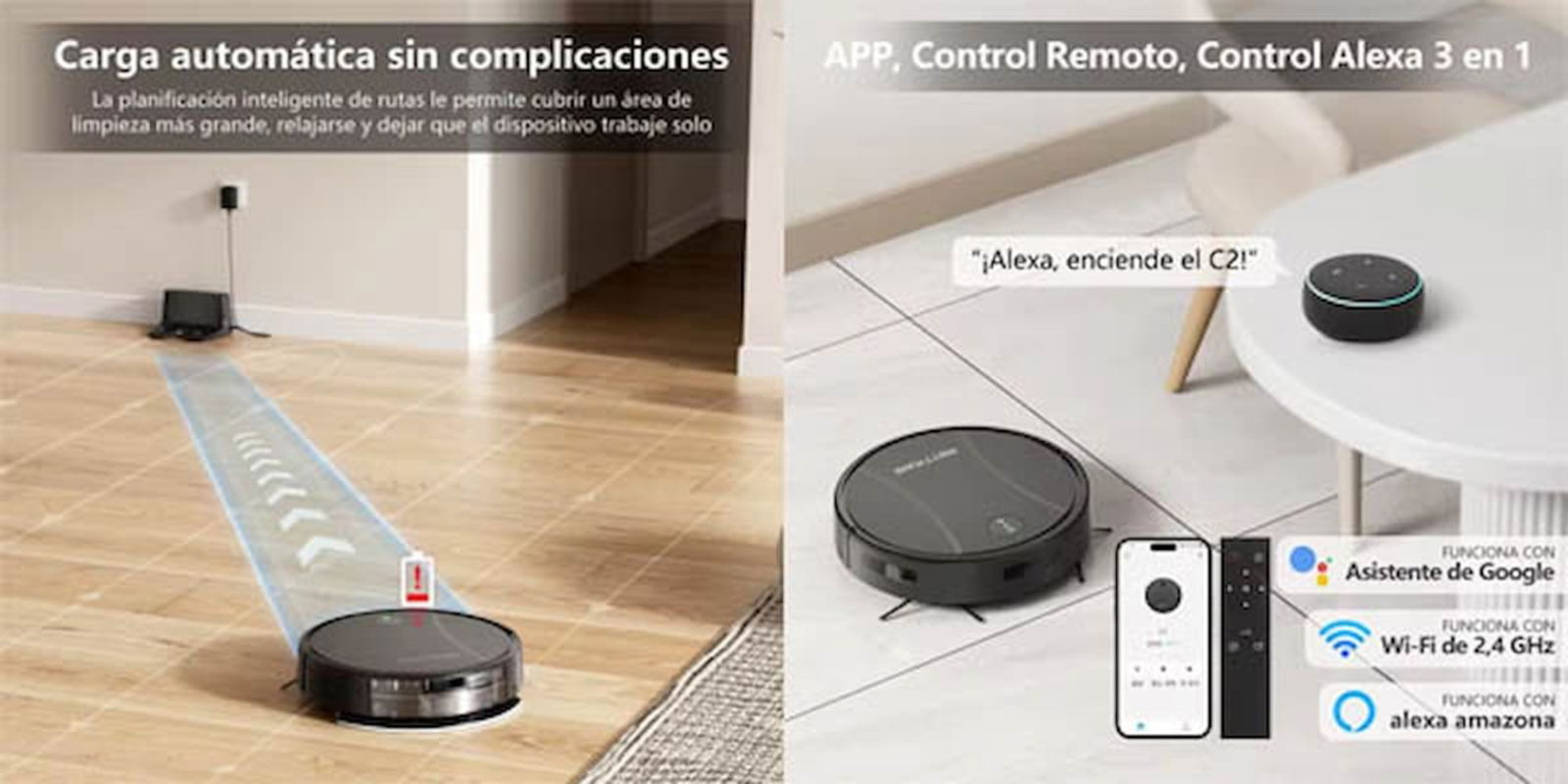 Este robot aspirador puede ser muy barato, pero cuenta con muchas características de modelos más caros