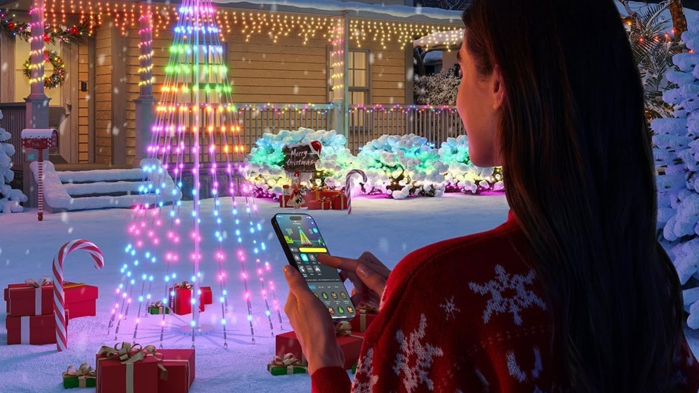 Govee Christmas Cone Tree Lights app