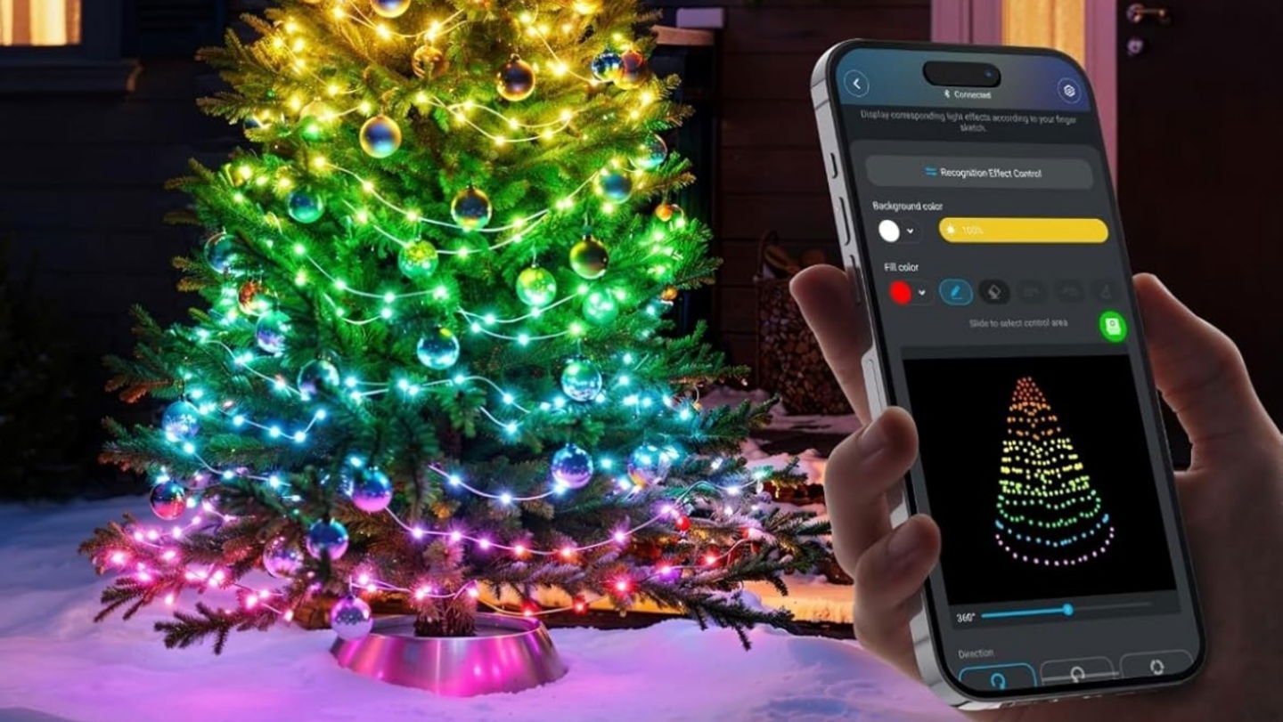 Govee RGBWIC Luces de Navidad app
