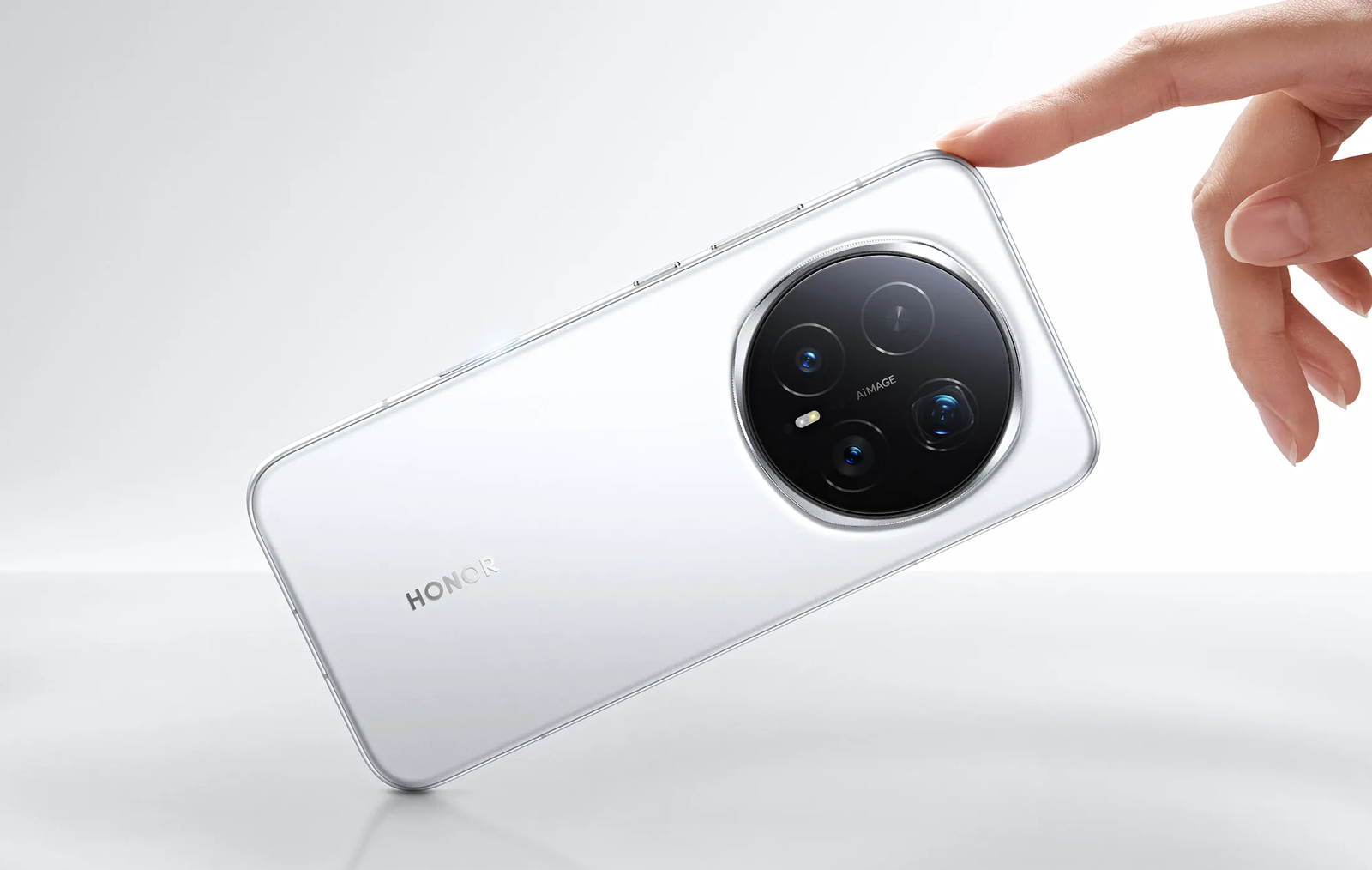 Honor Magic8 Pro en color blanco