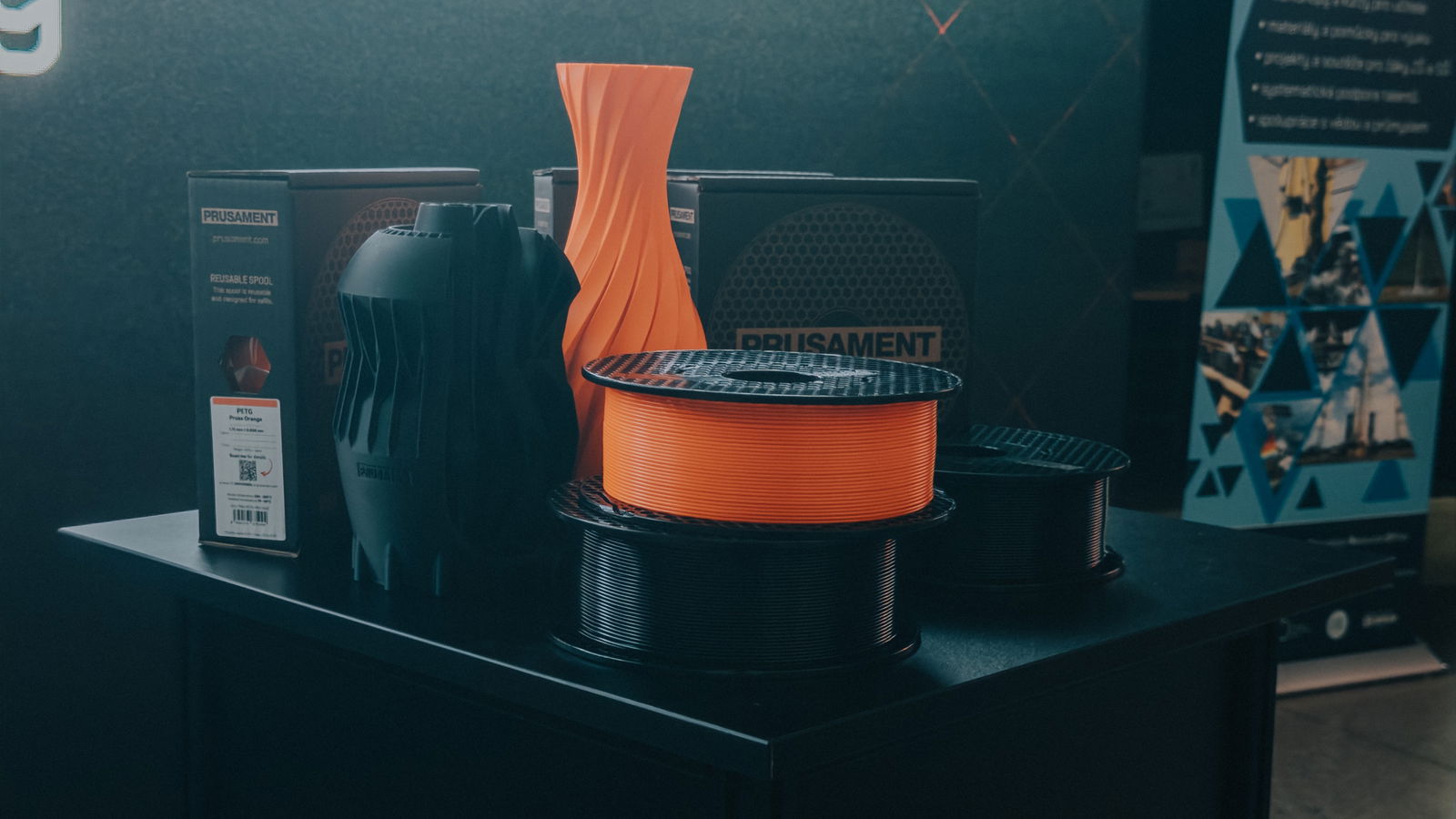 Prusament tuvo su lugar de importancia en la presentación