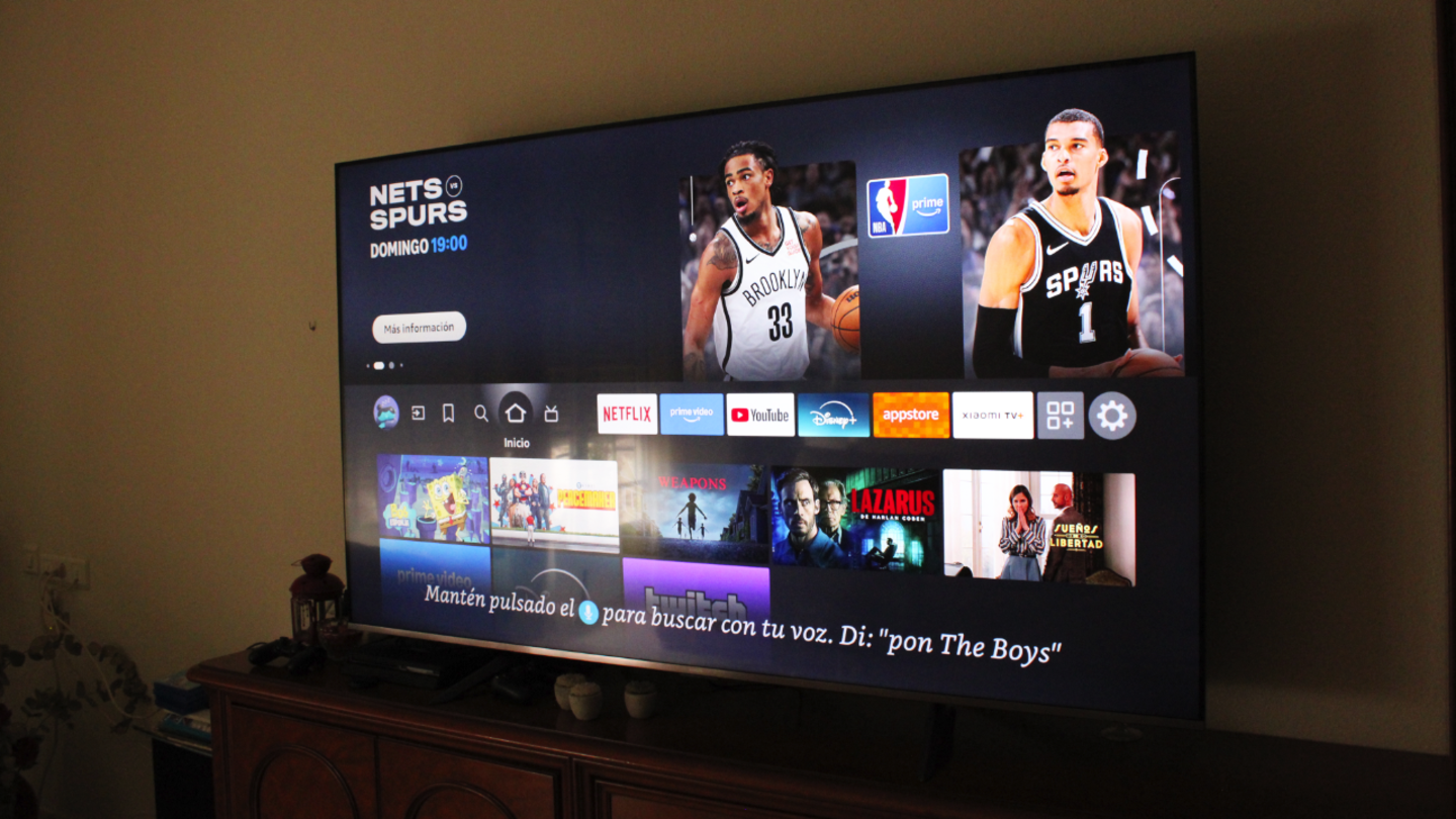 Inicio de Xiaomi TV F Pro 75 2026
